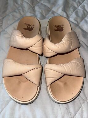 SOREL Viibe Twist Slide Sandals